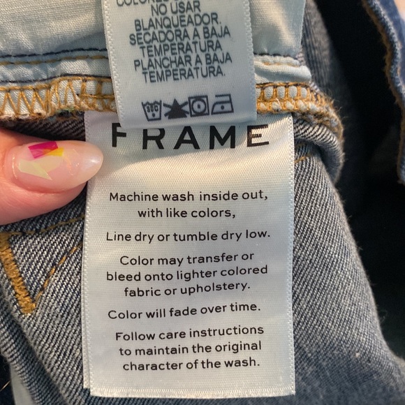 Frame Denim Jeans Le Skinny de Jeanne 26 EUC - Picture 8 of 9